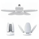 Luminária De Teto Dobrável Lâmpada De Pétalas 6000K 28w Para Quarto / Sala De Estar / Casa / E27 Mini Luz De Folhas