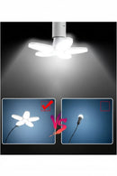 Luminária De Teto Dobrável Lâmpada De Pétalas 6000K 28w Para Quarto / Sala De Estar / Casa / E27 Mini Luz De Folhas