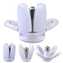 Luminária De Teto Dobrável Lâmpada De Pétalas 6000K 28w Para Quarto / Sala De Estar / Casa / E27 Mini Luz De Folhas
