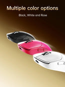 Mouse Gamer Sem Fio Delux M400, 24.000 DPI, Taxa de Polling de 1 kHz, Sensor PAW3311, Conexão Tri-modo, Bateria Recarregável de 500 mAh, Compatível com Todos os Tamanhos de Mão (PC Gamer)