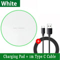 Carregador Sem Fio 30W para iPhone 17 16 15 14 13 12 X XR XS Max 8, Samsung S24 S23 S22 S10 S20 Note10 20, Xiaomi e Huawei