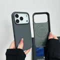 Capa de silicone líquido magnético para iphone 18 17 pro 17 pro max 16 15 14 para magsafe grande câmera buraco capa protetora à prova de choque!!