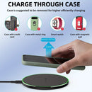 Carregador Sem Fio 30W para iPhone 17 16 15 14 13 12 X XR XS Max 8, Samsung S24 S23 S22 S10 S20 Note10 20, Xiaomi e Huawei