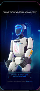 Robô RC Inteligente R40 – Robô com Controle Remoto, Inteligente e Dançante – Brinquedo/Presente