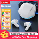Fone de Ouvido Lenovo GM2 Pro TWS Bluetooth V5.4 – Chamadas HD, Baixa Latência e Modo Duplo (Música/Jogos)