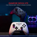 Controle Sem Fio GameSir Nova Lite – Compatível com Switch, Android, iOS, PC e Steam (Joysticks com Tecnologia Hall Effect)