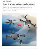 Mini Drone RC E88 2026 – Quadricóptero Dobrável com LED, Função Hover, Controle Remoto e Fluxo Óptico (UAV E88 Pro Max) – Drone para Iniciantes