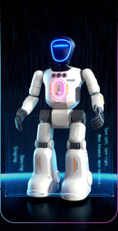 Robô RC Inteligente R40 – Robô com Controle Remoto, Inteligente e Dançante – Brinquedo/Presente