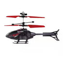 Helicóptero de Controle por Gestos de 2 Canais com Suspensão e Indução – Brinquedo com Luz LED e Carregamento USB para Meninos