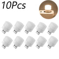 Luz Noturna USB (1 ou 10 unidades) – Mini LED USB, compatível com power bank, luz de leitura redonda com proteção para os olhos!