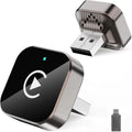 Adaptador CarPlay sem fio para Apple iPhone e Android, tamanho compacto, Plug and Play, conexão sem fio rápida e estável !! (Versão Aprimorada de 2026)
