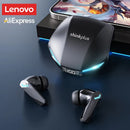 Fone de Ouvido Lenovo GM2 Pro TWS Bluetooth V5.4 – Chamadas HD, Baixa Latência e Modo Duplo (Música/Jogos)