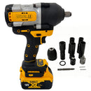 Chave de impacto a bateria DeWalt, martelete elétrico, display digital, cortador de tubos, motosserra, esmerilhadeira angular, ferramentas elétricas multifuncionais