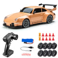 Carro RC Drift 1:24, Carro de Controle Remoto para Adultos, 20KM/H, 4WD, Carros RC de Alta Velocidade com Luzes LED e Pneus Extras para Drift