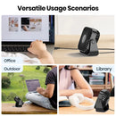 Mini Ventilador Portátil USB TOPK de 4 Polegadas para Camping – Ventilador de Mesa Silencioso com 3 Velocidades e Ajuste de 360° para Casa e Quartos