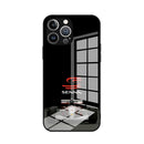 Capa de Celular Personalizada Ayrton Senna F1 para iPhone 16, 16e, 15, 14, 13, 12 Mini, 11 Pro, XS Max, XR, X, SE 2022, 8, 7 Plus – Traseira em Vidro e Bordas de Silicone Flexível