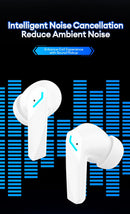 Fone de Ouvido Lenovo GM2 Pro TWS Bluetooth V5.4 – Chamadas HD, Baixa Latência e Modo Duplo (Música/Jogos)