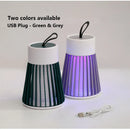Lâmpada Mata-Mosquitos Elétrica 2 em 1 com Luz LED e Conexão USB – Armadilha para Insetos (Vespas, Mosquitos, Borrachudos) – Ideal para Quartos e Acampamentos