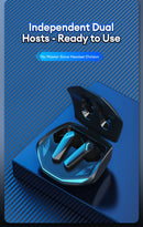 Fone de Ouvido Lenovo GM2 Pro TWS Bluetooth V5.4 – Chamadas HD, Baixa Latência e Modo Duplo (Música/Jogos)