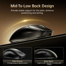 Mouse Gamer Sem Fio Delux M400, 24.000 DPI, Taxa de Polling de 1 kHz, Sensor PAW3311, Conexão Tri-modo, Bateria Recarregável de 500 mAh, Compatível com Todos os Tamanhos de Mão (PC Gamer)