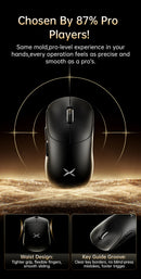 Mouse Gamer Sem Fio Delux M400, 24.000 DPI, Taxa de Polling de 1 kHz, Sensor PAW3311, Conexão Tri-modo, Bateria Recarregável de 500 mAh, Compatível com Todos os Tamanhos de Mão (PC Gamer)
