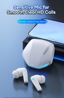 Fone de Ouvido Lenovo GM2 Pro TWS Bluetooth V5.4 – Chamadas HD, Baixa Latência e Modo Duplo (Música/Jogos)