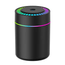 Mini Umidificador de Ar de 180ml USB – Difusor de Aroma Elétrico, Purificador de Óleo Essencial e Aromaterapia com Luzes (Para Carro, Casa e Quarto)