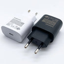Carregador Super Rápido Samsung com USB Tipo C, Adaptador para Galaxy S24, S23, S20, S21, S22 Plus, A54, A34, Z Flip, Dobre 5, 6, 4, 25W