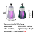 Lâmpada Mata-Mosquitos Elétrica 2 em 1 com Luz LED e Conexão USB – Armadilha para Insetos (Vespas, Mosquitos, Borrachudos) – Ideal para Quartos e Acampamentos