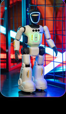 Robô RC Inteligente R40 – Robô com Controle Remoto, Inteligente e Dançante – Brinquedo/Presente