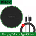 Carregador Sem Fio 30W para iPhone 17 16 15 14 13 12 X XR XS Max 8, Samsung S24 S23 S22 S10 S20 Note10 20, Xiaomi e Huawei