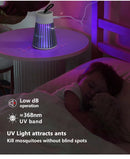 Lâmpada Mata-Mosquitos Elétrica 2 em 1 com Luz LED e Conexão USB – Armadilha para Insetos (Vespas, Mosquitos, Borrachudos) – Ideal para Quartos e Acampamentos