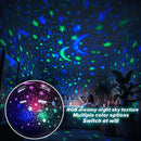 Luminária Projetora LED USB de Estrelas e Lua (Céu Estrelado) 5V – Decoração de Ambiente para Casa