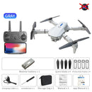 Mini Drone RC E88 2026 – Quadricóptero Dobrável com LED, Função Hover, Controle Remoto e Fluxo Óptico (UAV E88 Pro Max) – Drone para Iniciantes
