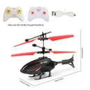 Helicóptero de Controle por Gestos de 2 Canais com Suspensão e Indução – Brinquedo com Luz LED e Carregamento USB para Meninos