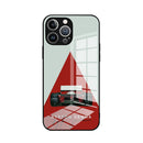 Capa de Celular Personalizada Ayrton Senna F1 para iPhone 16, 16e, 15, 14, 13, 12 Mini, 11 Pro, XS Max, XR, X, SE 2022, 8, 7 Plus – Traseira em Vidro e Bordas de Silicone Flexível