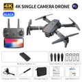 Mini Drone RC E88 2026 – Quadricóptero Dobrável com LED, Função Hover, Controle Remoto e Fluxo Óptico (UAV E88 Pro Max) – Drone para Iniciantes