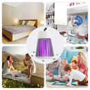 Lâmpada Mata-Mosquitos Elétrica 2 em 1 com Luz LED e Conexão USB – Armadilha para Insetos (Vespas, Mosquitos, Borrachudos) – Ideal para Quartos e Acampamentos