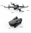 Mini Drone RC E88 2026 – Quadricóptero Dobrável com LED, Função Hover, Controle Remoto e Fluxo Óptico (UAV E88 Pro Max) – Drone para Iniciantes